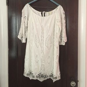 White Lace Dress
