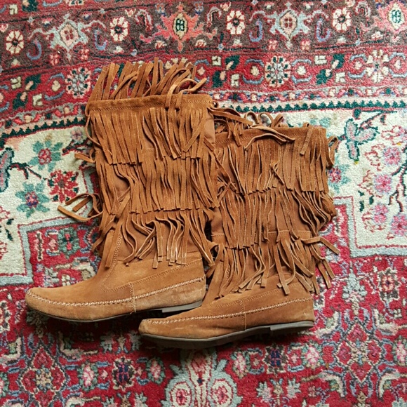 Fringed Boots