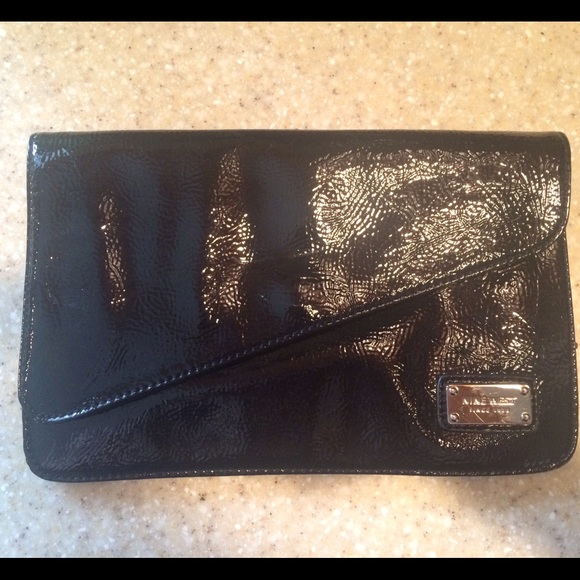 Nine West Patent Leather Clutch