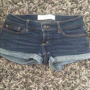 Abercrombie jean shorts