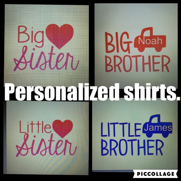 Personalized Shirts made to order