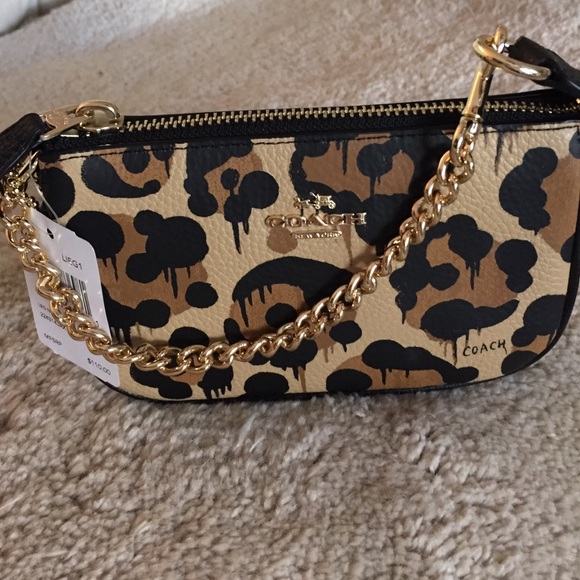 🚫SOLD🚫🎉3X HP🎉COACH Boutique Wristlet Pouch - Picture 2 of 4