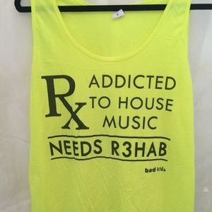 Addicted to house music tank