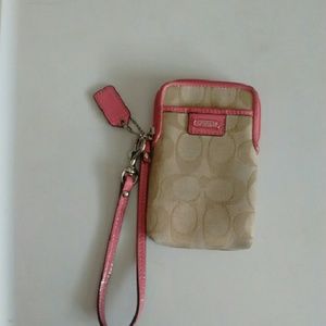 Pink Wristlet