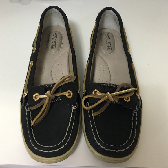 Sperry angelfish black top-siders