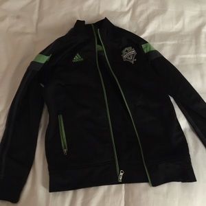 Adidas Sounders FC sports jacket