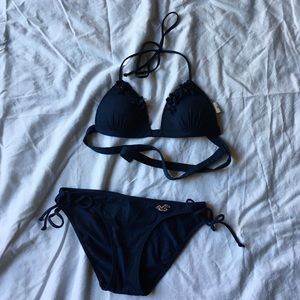 Navy blue bikini