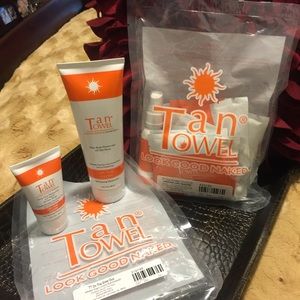 ☀🌟FINAL Sale Tan Towel! 31pc. Kit & Glow Duo -New