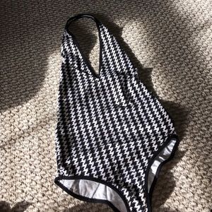 Houndstooth American Apperal Bodysuit
