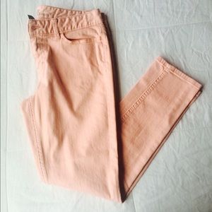 Peach Skinny Premium Denim Jeans