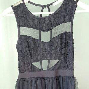 Mini lace dress