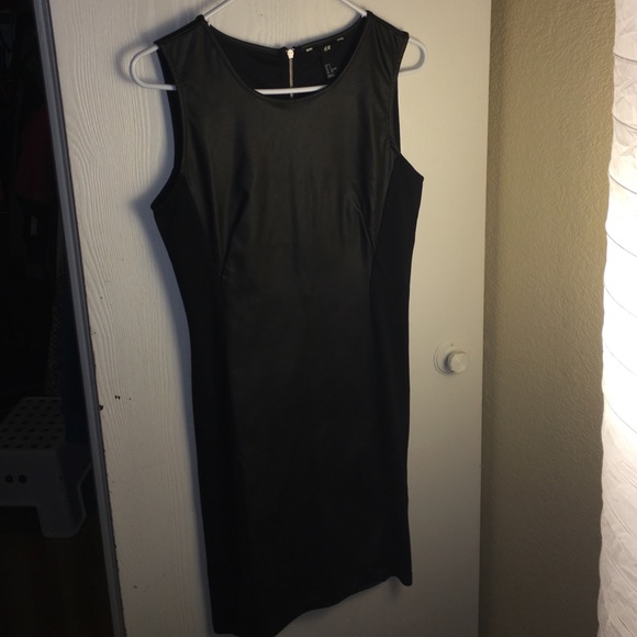 Leather/Spandex Dress - Smokin Hot On!! ☺️