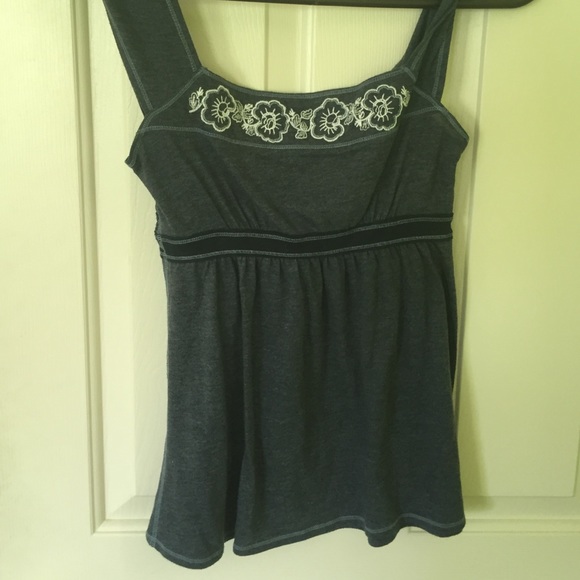 Navy blue tank top