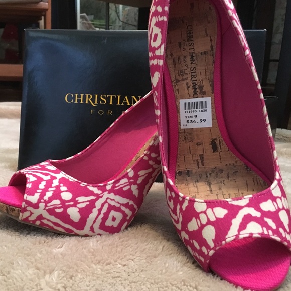 Christian Siriano Shoes - MOVING SALE 🏠 BRAND NEW IN BOX peep toe heels