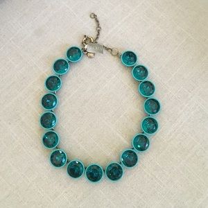 JCrew turquoise creme brûlée necklace