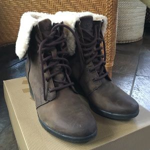 Ugg Shearling Shootie Bootie