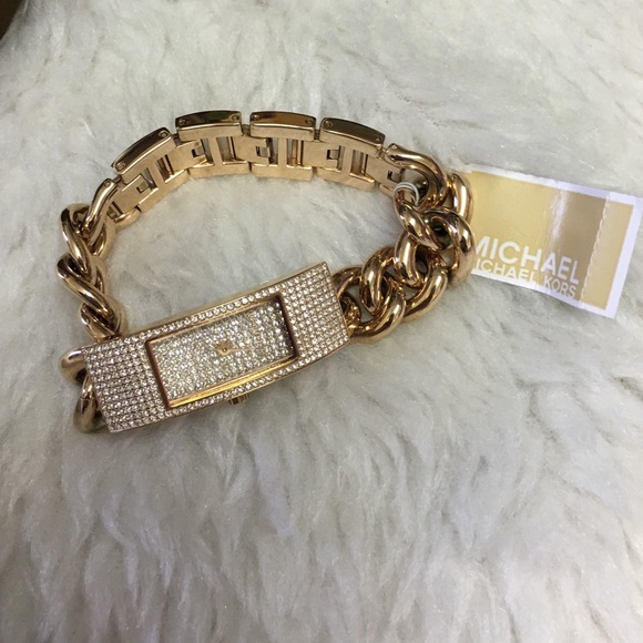 NWT Michael Kors Hayden Rose Gold Tone main image 4