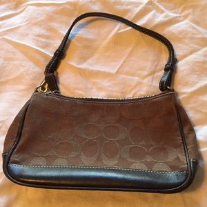 Coach small logo bag