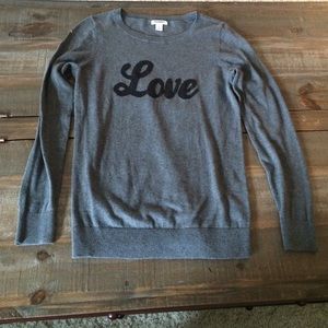 "Love" Sweater