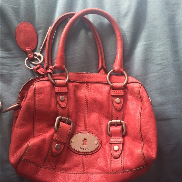 Fossil Handbag Pink