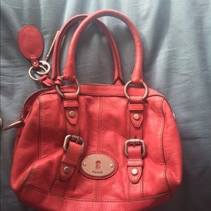 Fossil Handbag Pink