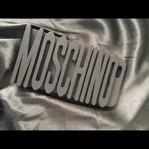 Moschino iPhone 6 black phone case 🎀