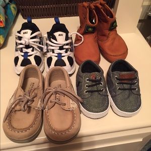 Baby boy shoes lot of 4