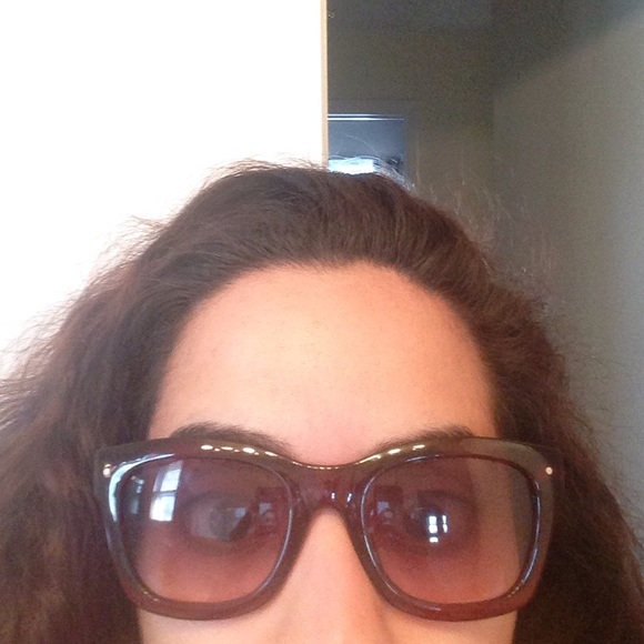 💰SOLD💰Kate Spade Brown Wayfarers - Picture 4 of 4