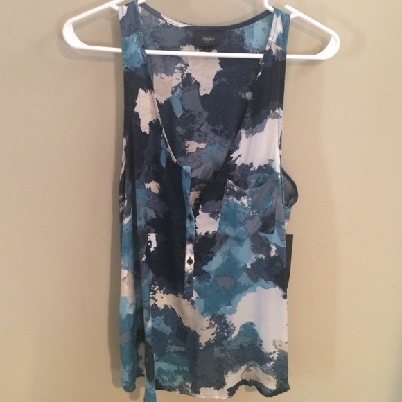 NWT Loose fitting silky tank