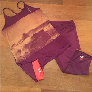 Reebok crossfit tank and leggings