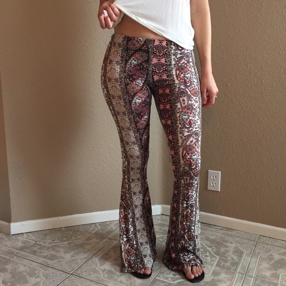 Paisley Bell Bottom Pant (LAST ONE!) - Picture 3 of 4