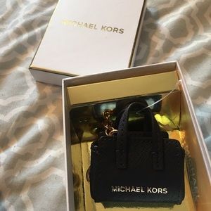 Michael kors bag key charm