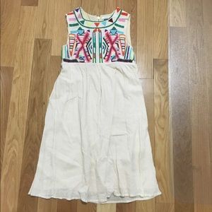 Baby doll embroidered Indian inspired dress