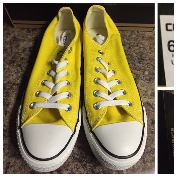 NWOT Yellow Converse 💛
