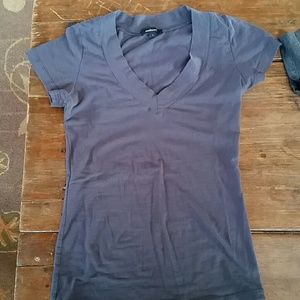 Large v neck
