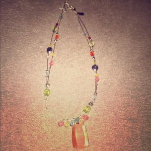 Elegant stone necklace