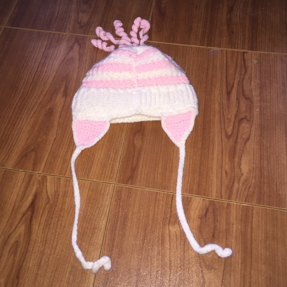 Handmade pink hat ❄️BLOWOUT SALE❄️