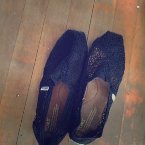 Black Chrochet toms
