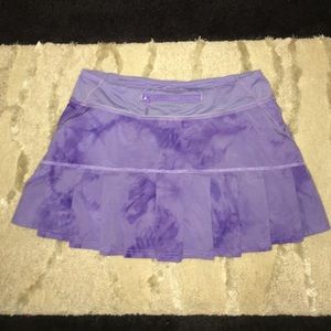 Lululemon ruffle skirt
