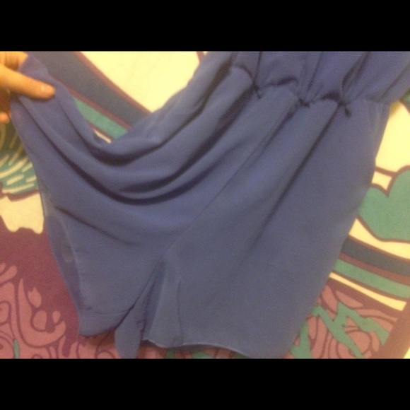 Blue Halter Romper 💙 - Picture 2 of 4