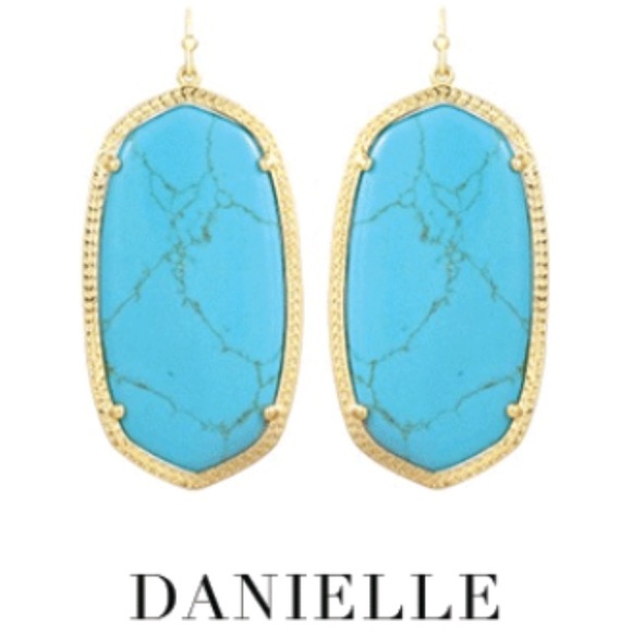 Kendra Scott Turquoise Danielle Earrings $40 !