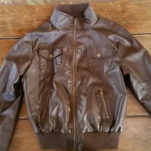 Pleather jacket