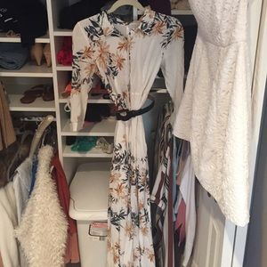 Free people floor length dress