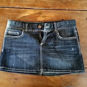 Jean skirt
