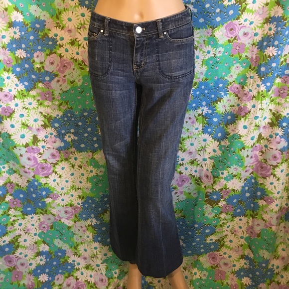 White House Black Market Flare Leg Jeans