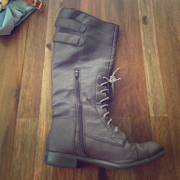 American Rag Boots with Zipper and Laces