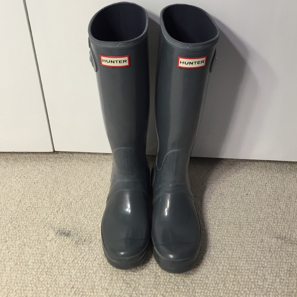 Tall hunter rain boots