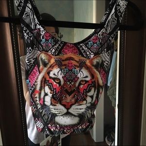 NWT high neck bikini top