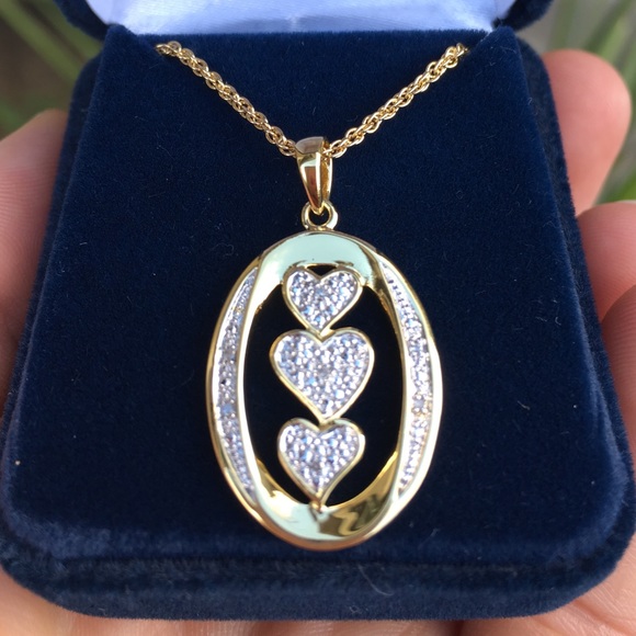 Danbury Mint Jewelry Danbury Mint I Love You Necklace