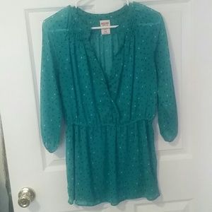 Printed top- great for layering!